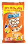 Duzzit 24pc Wood Floor Wet Wipes